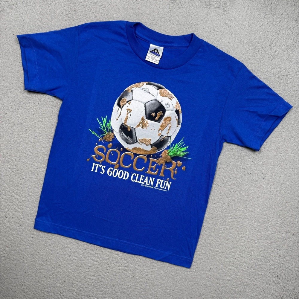 Kids‎ Vintage Y2K Soccer T-shirt